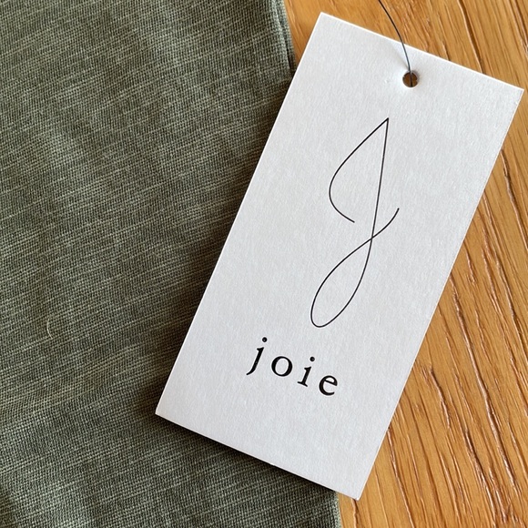 JOIE Scoop Neck Tee, M - Picture 2 of 5